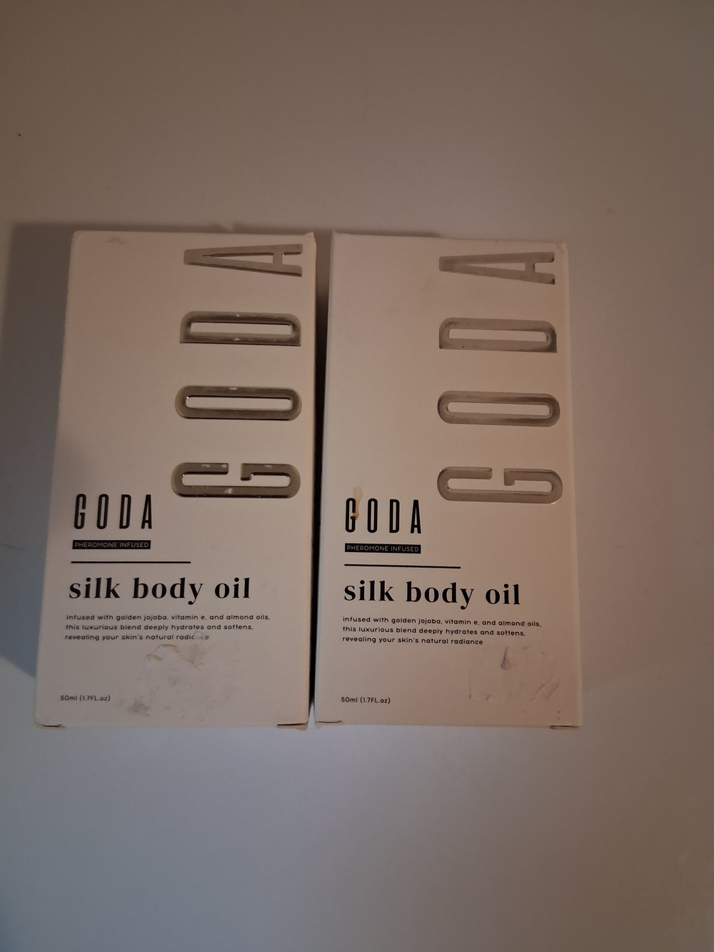 Silk Body Oil - White